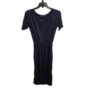 Excellent S Navy Blue New Light Dress
